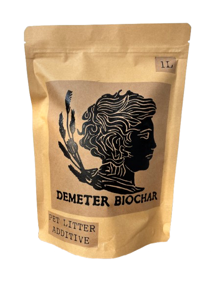 Pet Litter Additive Biochar 1L